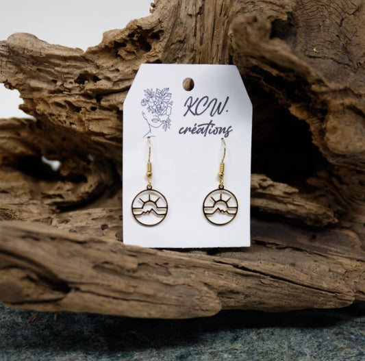 Boucles d'oreilles ''Cibelle''