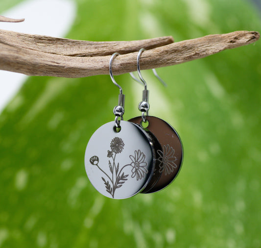 Boucles d'oreilles ''Maryse''